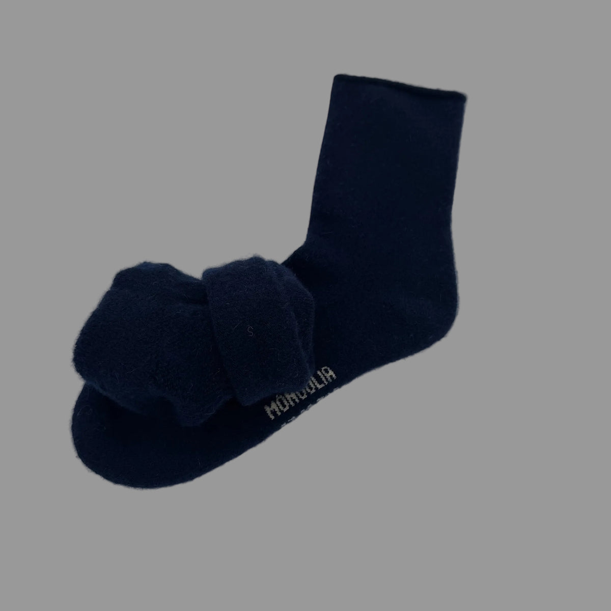 Wollsocken ohne Gummibund