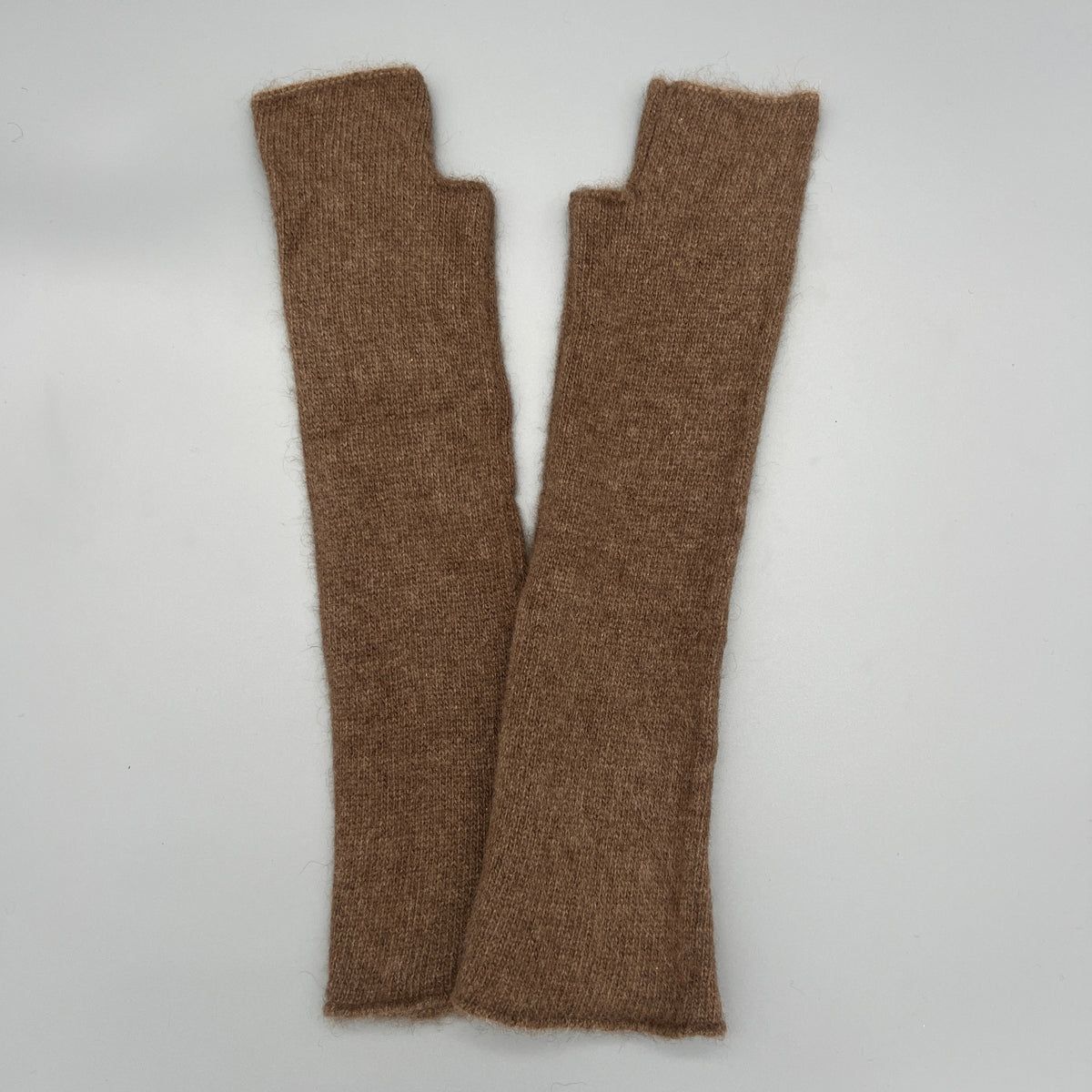 Armstulpen aus 100% Yakwolle – Natur, Ungefärbt