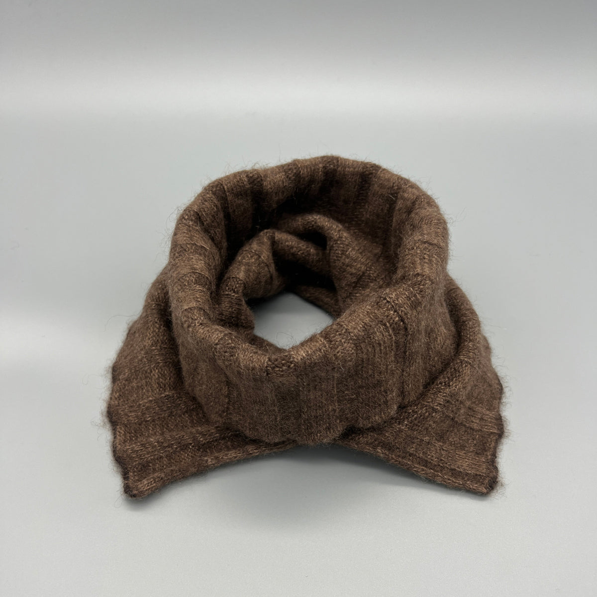 Loop aus 100% Soft-Yakwolle – Natur, Ungefärbt
